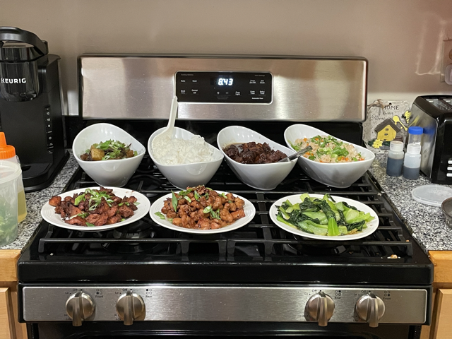 The Chinese dinner in question