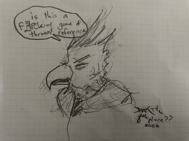 Is this a f-cking Game of Thrones reference